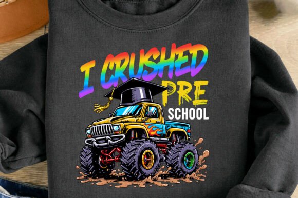 I Crushed Preschool Monster Truck Png: Design Unleashed