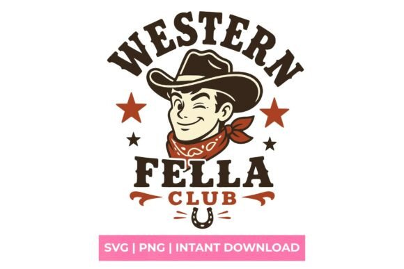 Western Fella Club Cowboy SVG: Your Next Essential Design Asset